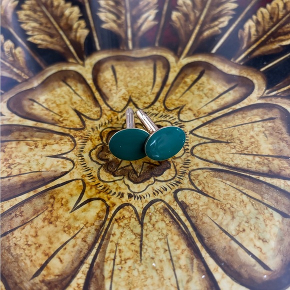 Jos. A. Bank Other - Cufflinks (Green/Gold)